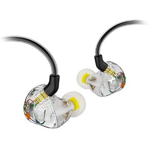 Xvive T9 Headphone in-Ear Monitor Earphone, Dual Balanced-Armature Drivers, Clear and ArticulateSound, Detachable Cable in Kuwait