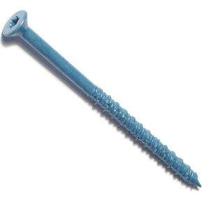 014973162306 Star Flat Head Masonry Screws, 3/16 x 3-1/4, Piece-100