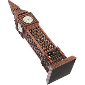 British Big Ben England Big Ben Figirine Tabletop Big Ben Ornament Big Ben Landmark London Building Model Home Decorations Clock Decor Home Big Ben Statue Desktop Alloy Tower Clock