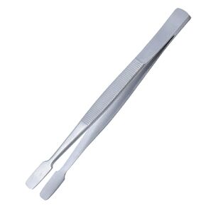 Scientific Membrane Forceps with Straight Blades, Smooth Tips, Stainless Steel, 4.5"