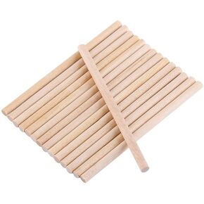 4.5 x 3/16 Mini Wooden dowels. Pack of 100 Count