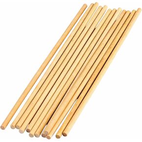 STEM Basics: 1/4" Wood Dowels - 12 Count