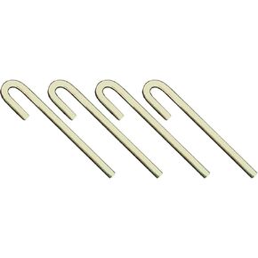 4 Pack, Rack-Strap RS12 Replacement Tightening Rods, Zinc-Yellow Plating