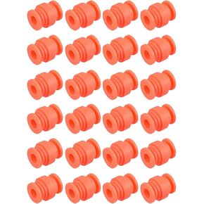 MECCANIXITY Anti-Vibration Shock Absorption Damping Rubber Balls M7x20mm for RC Quadcopter FPV Gimbal Camera Mount (Red/Pack of 12)