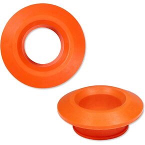 Rubber Flexible Tank Adapter Compression Bulkhead Fittings for Sealing (3/4inch-2pc)