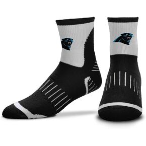 For Bare Feet NFL Performance Quarter Length Socks - Polyester Blend - Men and Woman - Unisex - High-Performance