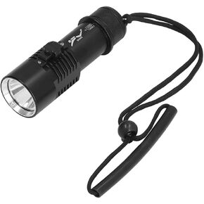 Scuba Diving Flashlight, Portable IPX8 Waterproof Flashlights Underwater Gear Dive Lights LED Diving 5000 Lumens Super Bright for Under Water Deep Sea Cave at Night 100 Meters