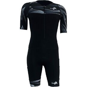 Kiwami Prima 2 LD Aero Graphite Black - Sleeved Tri Suit - Trisuits - Trisuits Triathlon Men