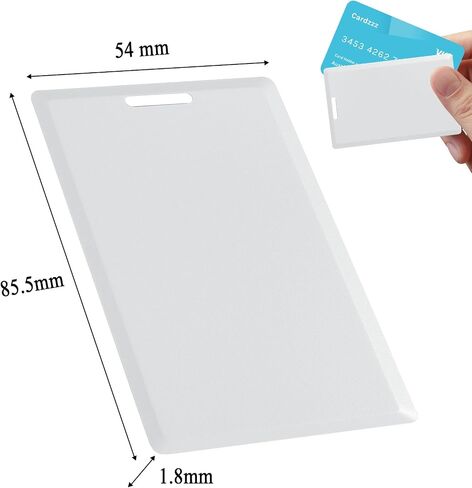 12 PCS T5577 Thick Smart Cards, Contactless 125khz RFID Rewritable Proximity Clamshell Weigand Prox Card, Compatible with 1386 1326 H10301 Format Readers and Keyless Entry Access Control Systems in Saudi Arabia
