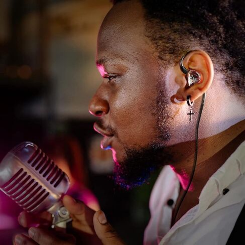 سماعة رأس Xvive T9 داخل الأذن، مشغلات محرك متوازن مزدوج، صوت واضح ومفصل، كابل قابل للفصل in Kuwait