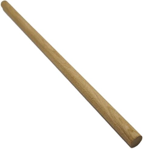 WDJIMLP Wood Pin Bar Locator Bar - الجوز والكرز والشيزو، 1/2 × 12 بوصة، لكتل ​​نحت الخشب المستديرة غير المكتملة، العصي الخشبية المستديرة، الخشب الصلب الطبيعي المجفف بالدبابيس (عبوة من 3) in Kuwait