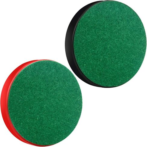Air Hockey Pushers and Red Air Hockey Pucks, Goal Handles Paddles Replacement Accessories for Game Tables (4 Striker, 4 Puck Pack) in Kuwait