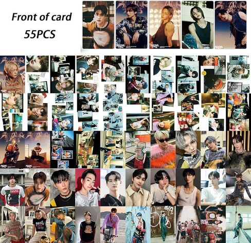 RIIZE Photocards Kpop RIIZE Impossible Album Photo Cards 55PCS RIIZING Lomo Cards Kpop Merch Gift for RIIZE Fans in Saudi Arabia