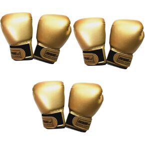 3 Pairs Punch Mitts Gloves Junior Training Boxing Gloves 16 oz Boxing Gloves Boxing Gloves Men Kids Boxing Kids Boxing Gloves PU Gloves Liner Punching Bag Child