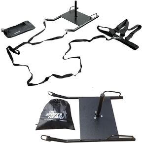 Power Speed Sled w/Harness Weighted Drag Sport Football Training Sled Padded Harness Trading Power Running Speed Sled Weighted Drag Sport Power Sled