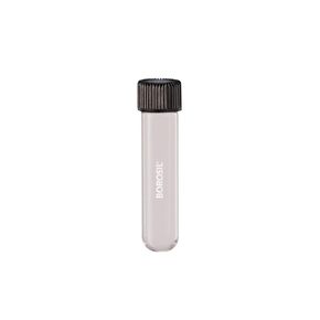 BOROSIL 9910007 Culture Tubes Media Flat Bottom PP Cap with Liner 15 mL Borosilicate