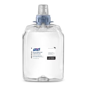 PURELL Education HEALTHY SOAP, Fragrance Free, EcoLogo Certified, 2000 mL Foam Soap Refill for PURELL FMX-20 Push-Style Soap Dispenser (Pack of 2) - 5212-02