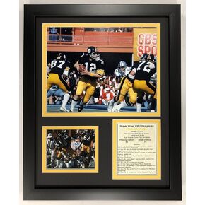 Legends Never Die NFL 1978 Pittsburgh Steelers Super Bowl XIII Champions Framed Double Matted Photos, 12" x 15"