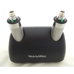 Welch Allyn 71630 Desk Charger with 2 NiCad Handles