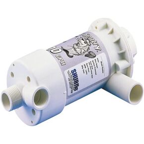 SHURFLO 800 GPH Livewell Aerator Pump; 3/4" Dia. Inlet, Dual 3/4" Dia. Outlet,Beige