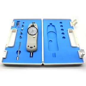 Digital Force Gauge Push Pull Force Gauge Force Tester Meter with Calibration Certificate and Carrying Case for Tension and Compression Load Plug Force Destructive Tests(DL-5LB)