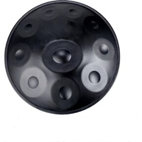 Handpan Drum in D Minor 440Hz 10 Notes 22 Inches Steel Drums Percussion Instruments for adults with Soft Handpan Bag