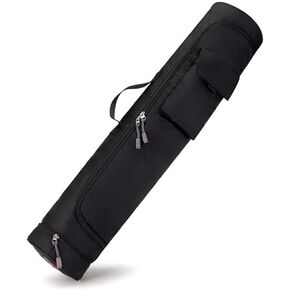 VBESTLIFE Yoga Mat Bag, Multifunctional Yoga Bag Waterproof Yoga Mat Carrier Multicolor Outdoor Gym Bag for Women Men (Black)