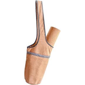 Premium Cork Yoga Mat Bag; Eco-Friendly Yoga Mat Carrier for All Mat Sizes; Stylish and Durable Yoga Bag for Women; Fits All Your Yoga Gear; Gym bag with yoga mat