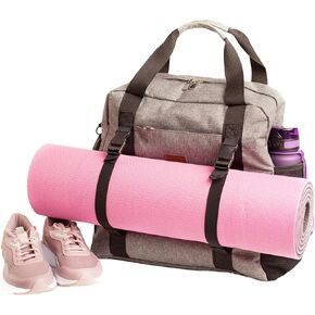 Yoga Mat Backpack. New zipper, more stronger and durable! Yoga mat carrier. Yoga backpack with Adjustable elastic straps to hold Yoga Mats. Multi Purpose bag For Office, Yoga, Travel and Gym