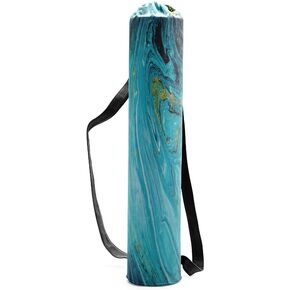 Canvas Yoga Mat Bag with Drawstring Closure, Exercise Yoga Mat Carrier Fits for 1/4-Inch 1/3-Inch Thick Yoga Mats, piece of 1