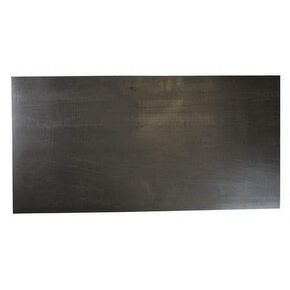Rubber Sheet, EPDM, Rubber Width 36 in, Rubber Length 12 in, Rubber Thickness 1/16 in, 60A, Plain Backing