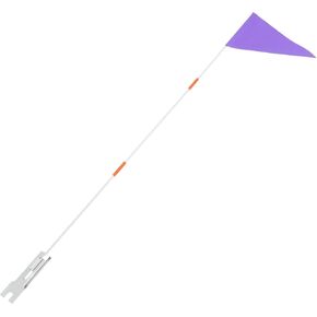 1 Set Bicycle Flagpole Bike Stem Bike Flag Safety Flags Small Safety Flag Cycling Accessory Warning Flags Bike Pole Bike Safety Flag Bicycle Flag Kit Bike Advertising Flag