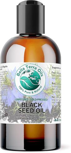 Bella Terra Oils Black Seed Oil – 1 gallon, Antioxidant-Rich, Enhances Skin Glow & Hair Luster in Saudi Arabia