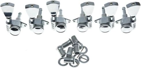 3 per side Guitar Locking Tuners 21:1 Locking Tuning Keys Guitar Tuning Machine Heads with Keystone Handle for Acoustic Guitars/LP Les Paul/SG/ES Guitars Black in Saudi Arabia