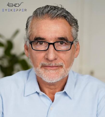 Eyekepper 5 Pack Blue Light Filter Glasses Classic Rectangular Computer Eyeglasses +0.00 in Saudi Arabia
