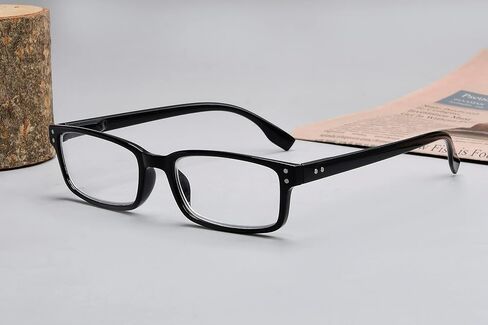 Eyekepper 5 Pack Blue Light Filter Glasses Classic Rectangular Computer Eyeglasses +0.00 in Saudi Arabia