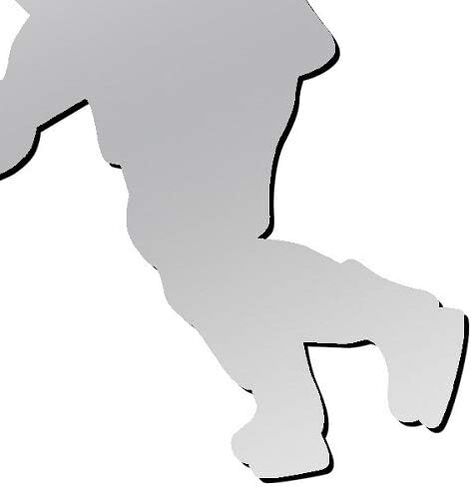 مغناطيس وملصق لاعب الهوكي الرياضي من A&R in Kuwait