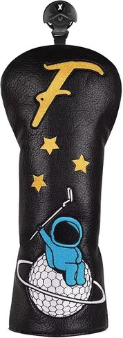 Astronaut Series Golf Headcovers, Synthetic Leather Golf Head Covers for Driver, Fairway Wood and Hybrid, Golf Putter Covers for Mallet and Blade in Kuwait