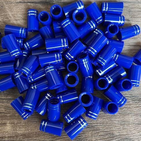 SummerHouse Golf Iron Ferruls Solid Color Black Red Blue Orange with Double Chrome Ring for 0.355'' Tapered 0.370'' Parallel Graphite Steel Shaft in Kuwait