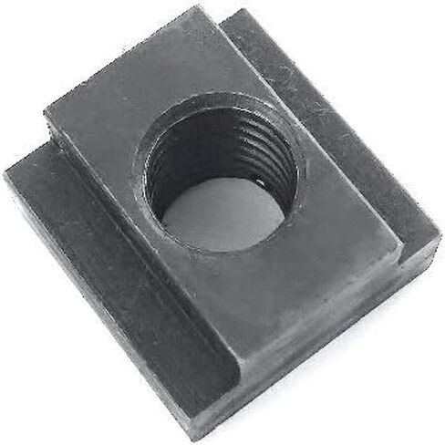 HHIP 3903-1236 Pro-Series 1040 Steel T-Slot Nut, Black Oxide, M6 Thread, 15mm Length in Saudi Arabia