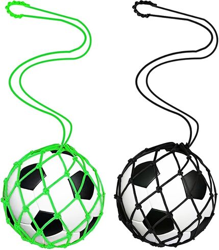 شبكة كرة قدم سولو كيكر ومساعدة تدريب مثالية للأطفال والشباب والكبار تناسب الكرة مقاس 3 4 5 شبكة شعوذة لمدرب بنجي in Kuwait