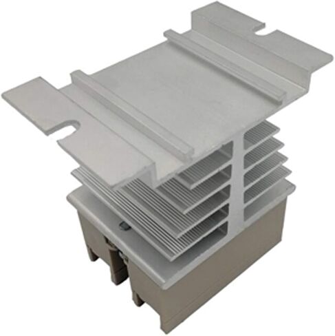 SSR-40DA 40A Solid State Relay with Heat Sink 3-32v dc / 24-380v AC in Saudi Arabia