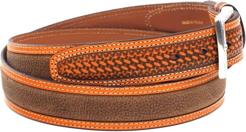 ARIAT Unisex-Adult's Basket Billet Double Stitch Edge Belt in Saudi Arabia