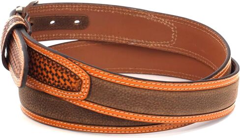 ARIAT Unisex-Adult's Basket Billet Double Stitch Edge Belt in Saudi Arabia