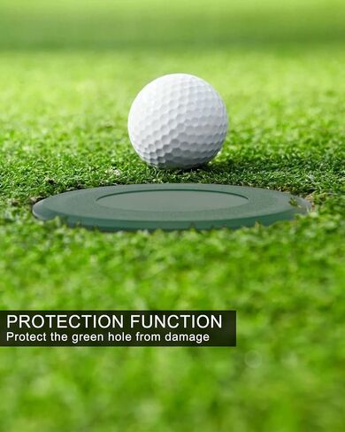 Golf Hole for Putting Green Cover Cup Lid Outdoor Activities Practice Training Aids, 4 Pcs in Saudi Arabia
