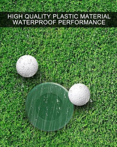 Golf Hole for Putting Green Cover Cup Lid Outdoor Activities Practice Training Aids, 4 Pcs in Saudi Arabia