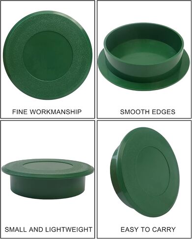 Golf Hole for Putting Green Cover Cup Lid Outdoor Activities Practice Training Aids, 4 Pcs in Saudi Arabia