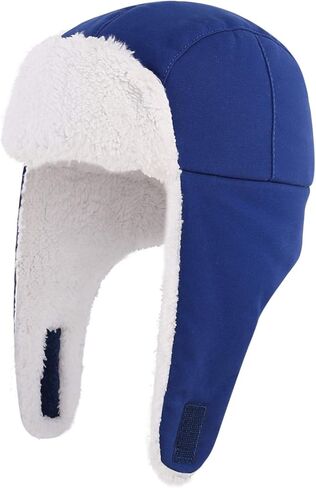 قبعة شتوية للأطفال الصغار من المنزل تفضل قبعة أطفال محبوكة دافئة مع قبعة صياد الأذن in Kuwait