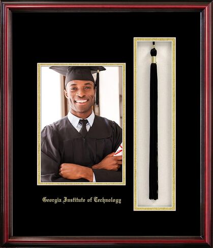 Campus Images NCAA unisex 5x7 Portrait with Tassel Box Petite Cherry in Saudi Arabia