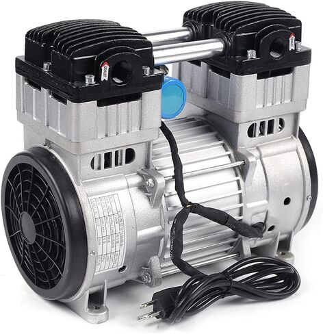 Oil-Free Silent Vacuum Piston High Flow Air Pump Small Diaphragm Mute Pump 5A 200L / Min- 2A100L/ Min 110V (110V 1100W) in Saudi Arabia